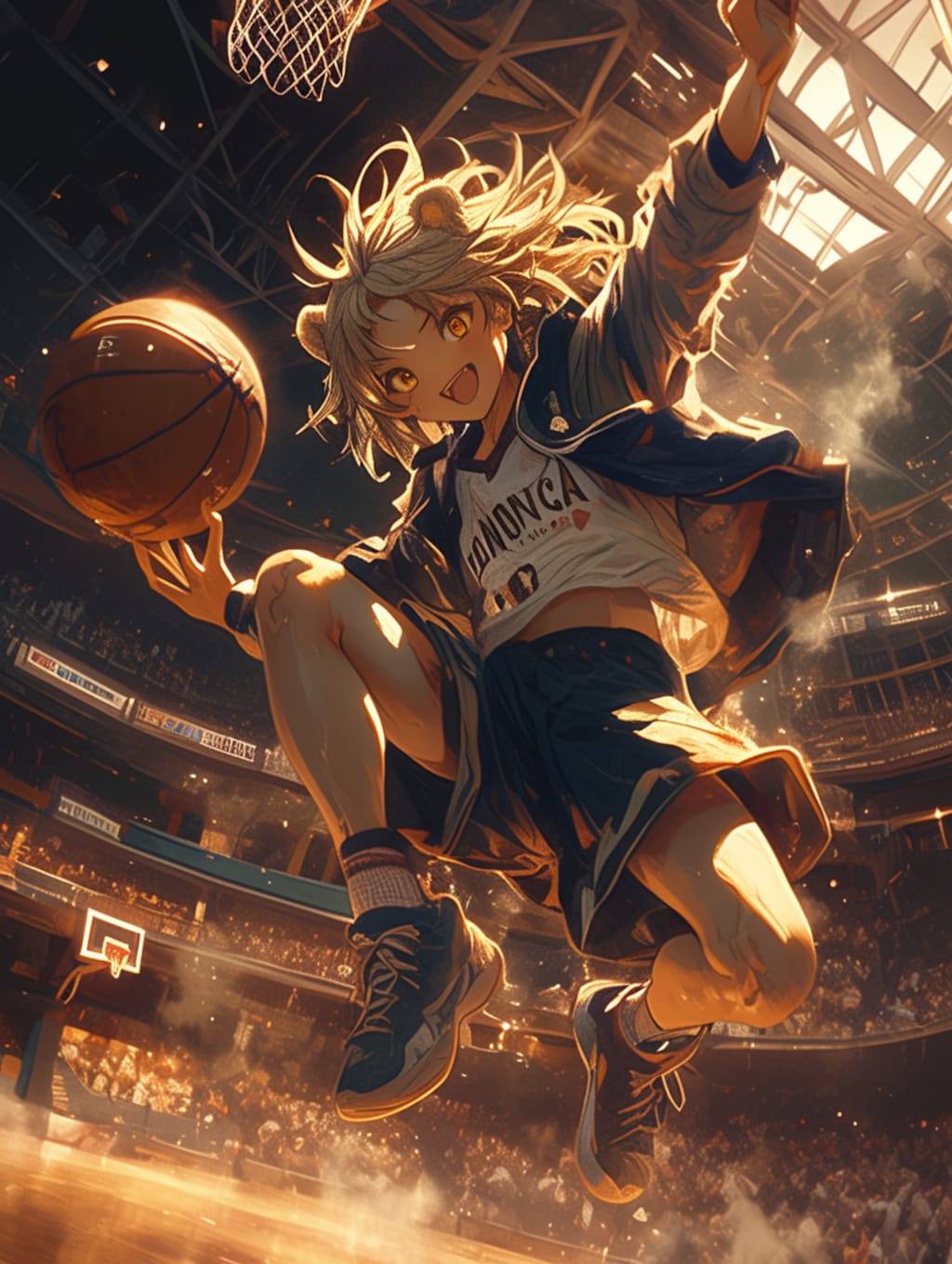 くま娘、今日も全力シュート！🐾