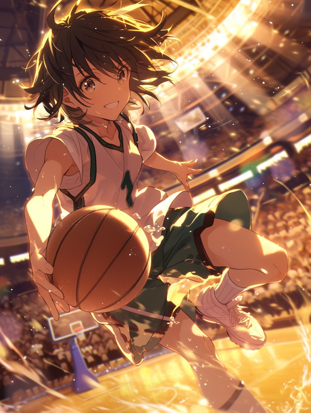 くま娘、今日も全力シュート！🐾