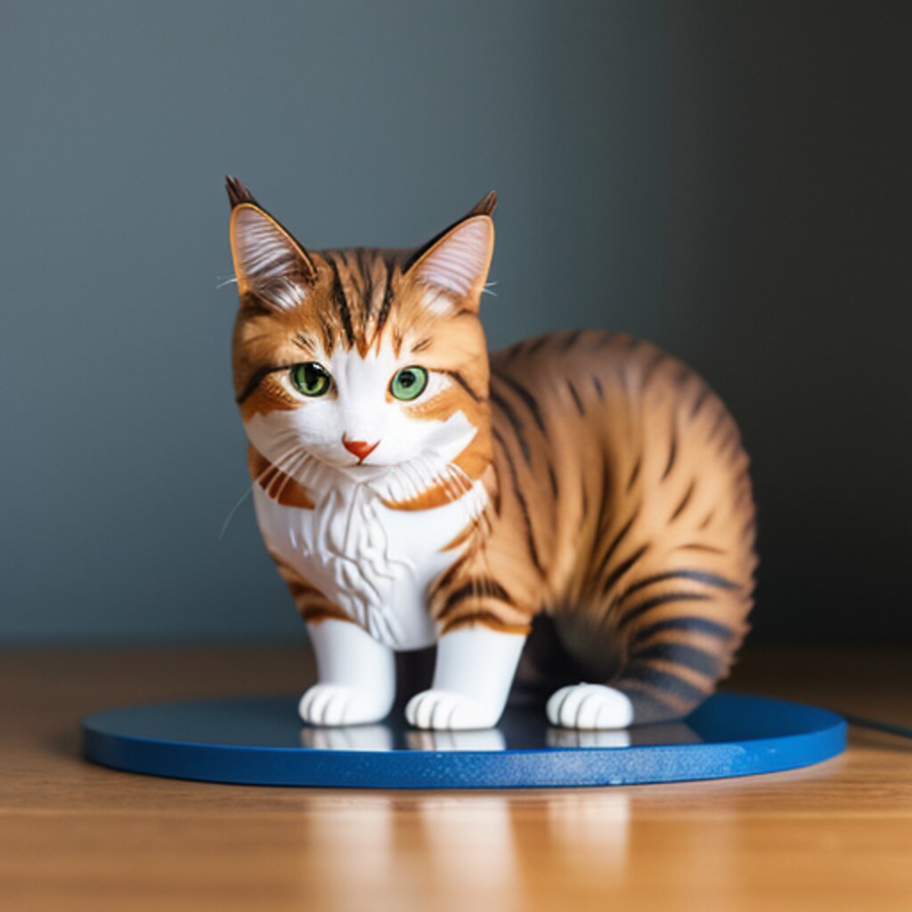 猫のフィギュア