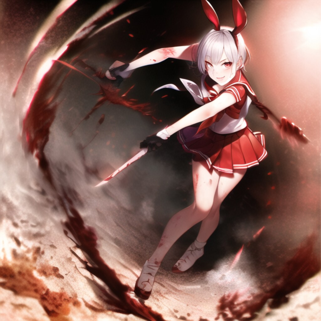 red hare in underground