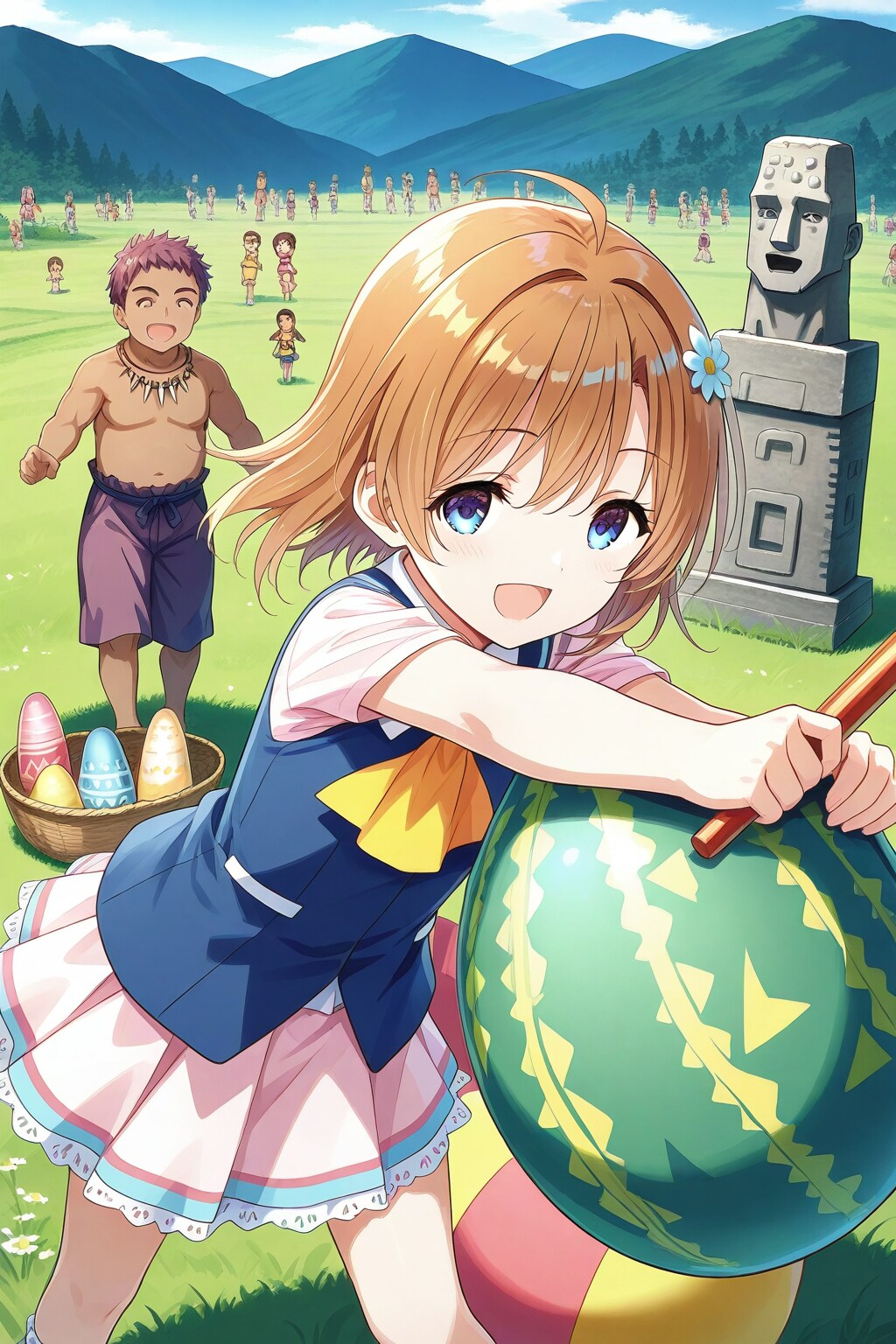 イースター島でいいスタート