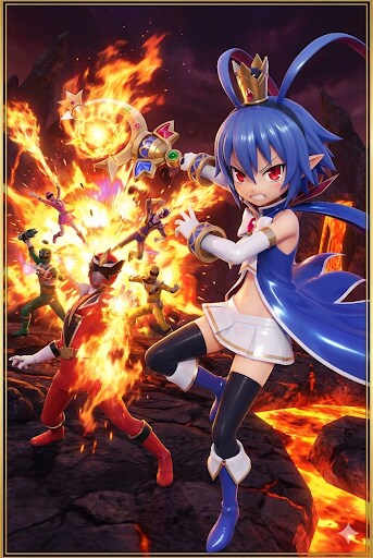 魔界戦記ディスガイア　魔法少女ラハールちゃん | の人気AIイラスト・グラビア