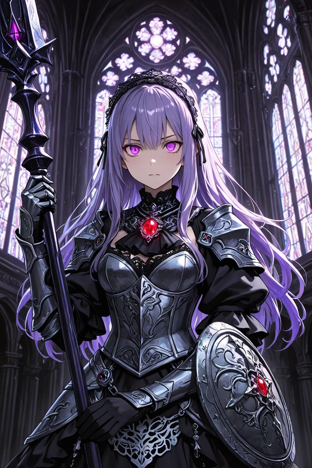 暗黒聖騎士、アテナ