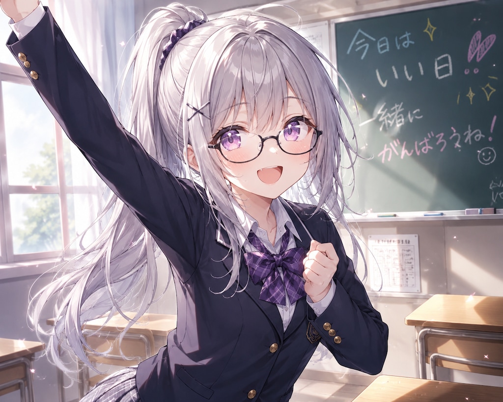 今日は一緒にがんばろうね！