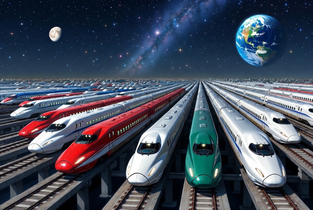 いざ銀河新幹線の旅へ