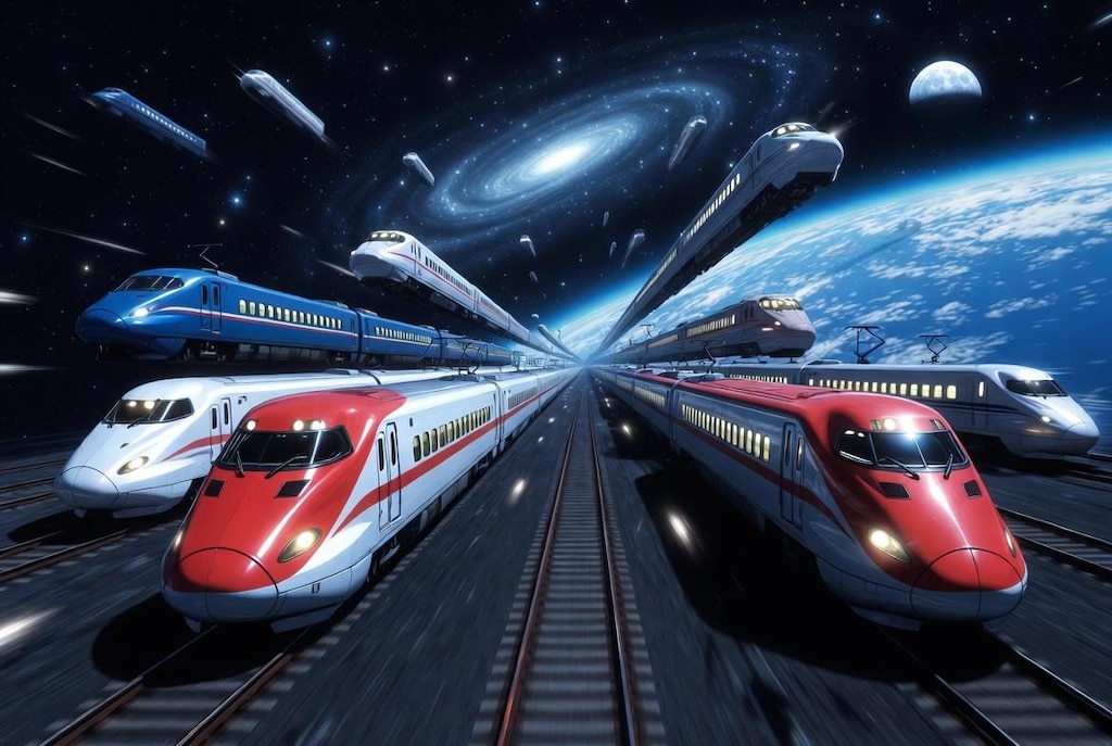 いざ銀河新幹線の旅へ