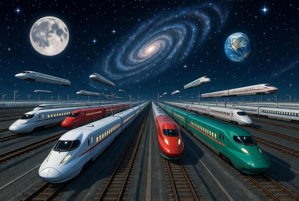 いざ銀河新幹線の旅へ