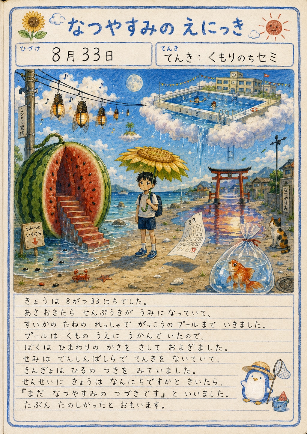 なつやすみのえにっき