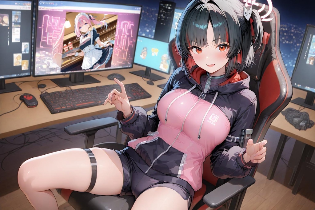 AIイラスト生成ガール