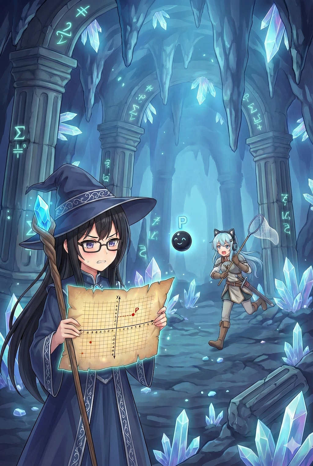 点Pを追って大冒険