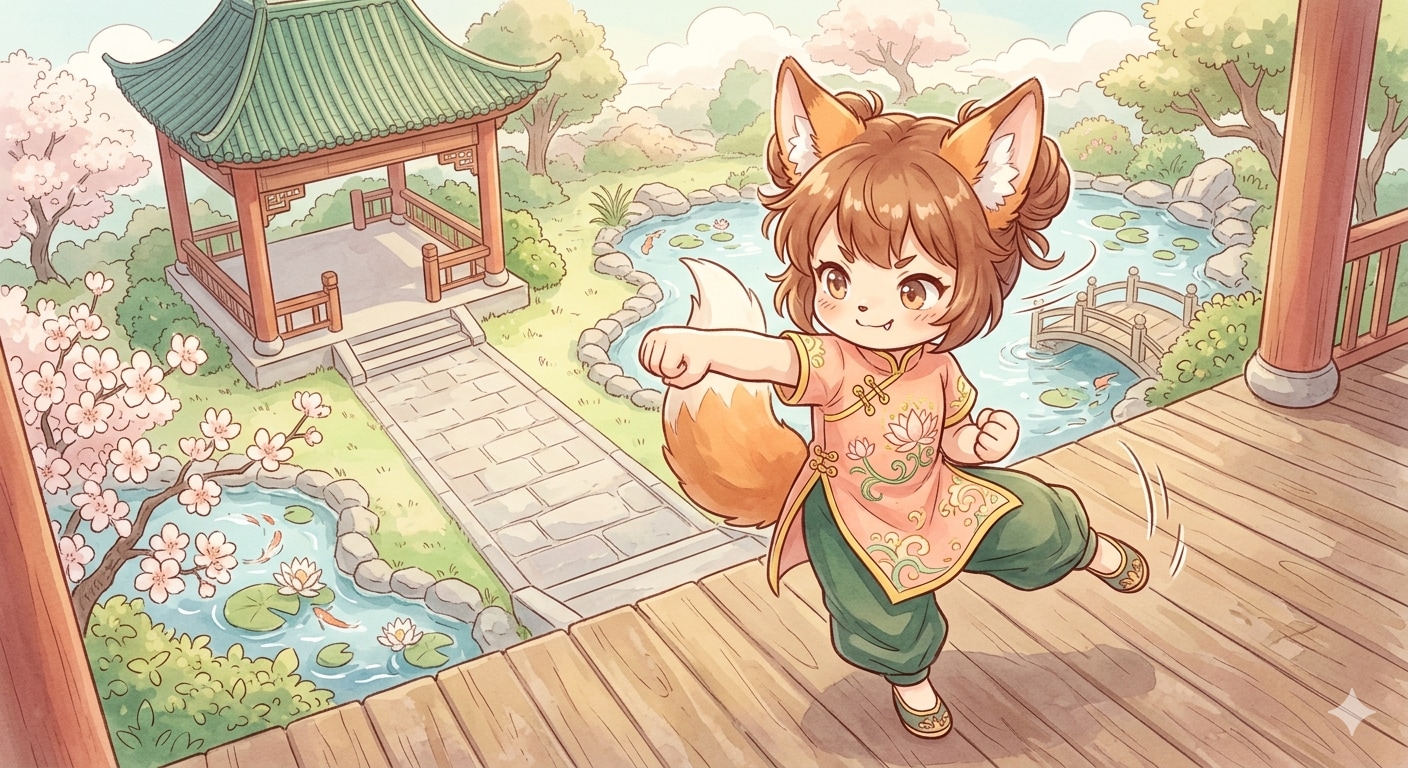 ケモミミカンフー87 | の人気AIイラスト・グラビア