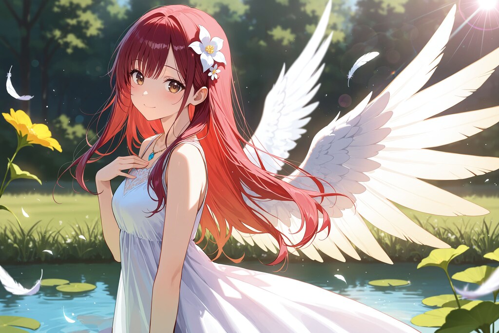 天使さん頑張ります