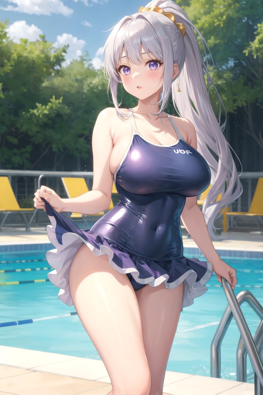 私の水着・・・  欲しい？  あなたに あげるね♥️