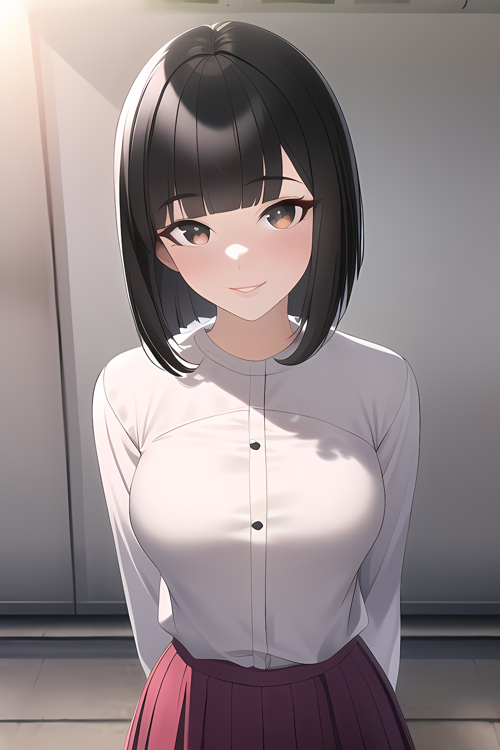 通勤帰りのバス停で待っててくれた奥さん 0.2.0