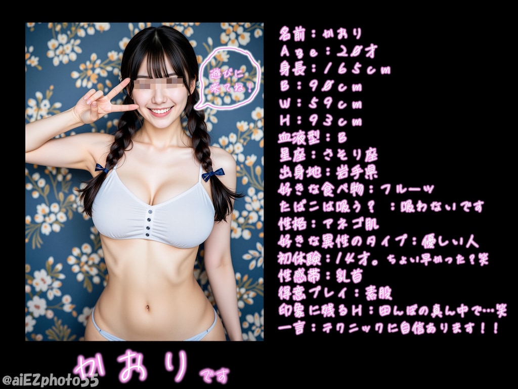 風俗嬢プロフィール２
