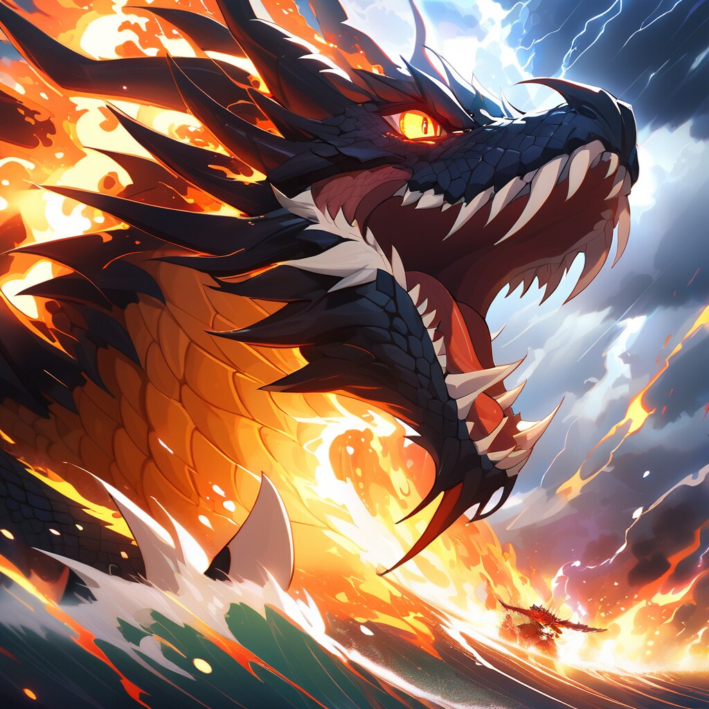 ドラゴン怒りの咆哮