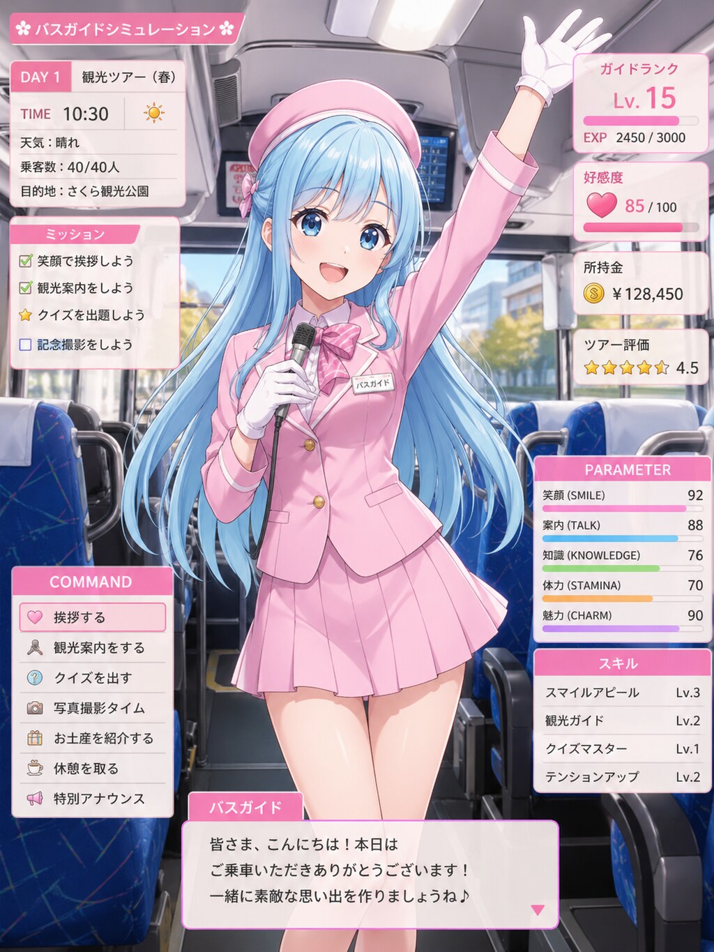 バスガイドゲーム