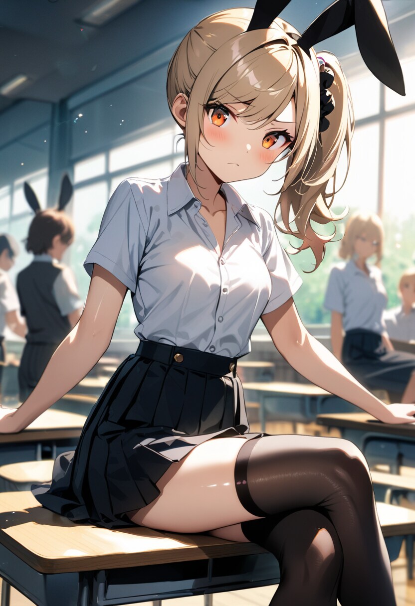 ツン→デレな如月ちゃん🐇