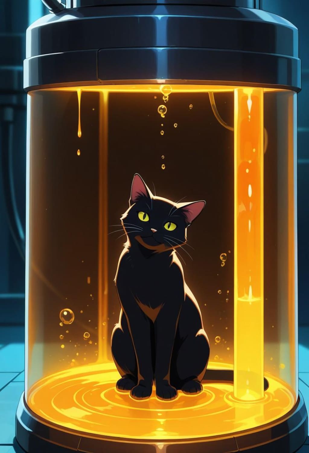 猫と”一緒”