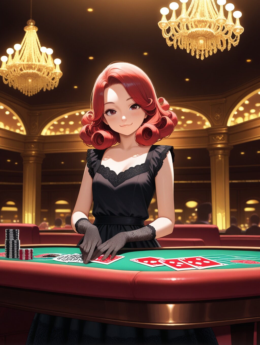 カジノディーラー  ドレススタイル