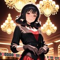 カジノディーラー  ドレススタイル 2枚目
