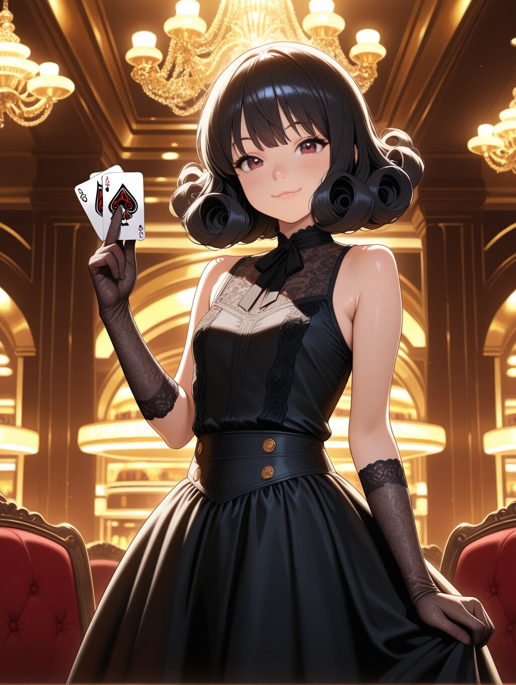 カジノディーラー  ドレススタイル