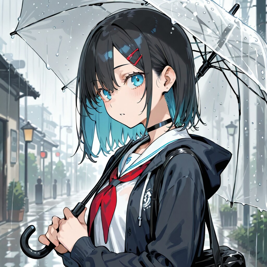 LILAC実力テスト「傘」 | の人気AIイラスト・グラビア