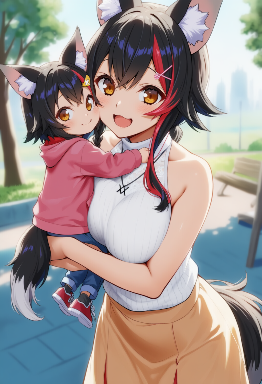 ロリとママの欲張りセット（大神ミオ）