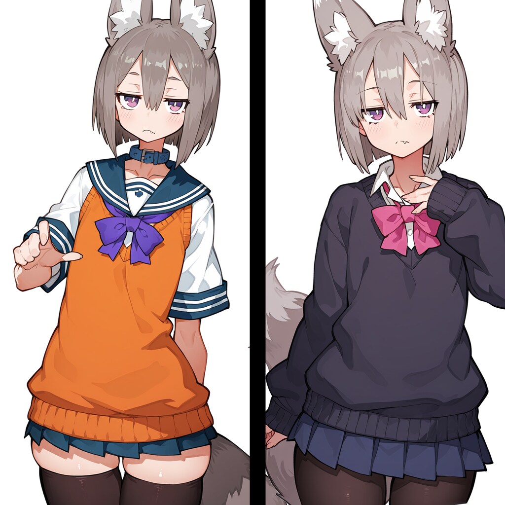 【難問？】これらの制服が登場する二作品は何？ -QUIZ-