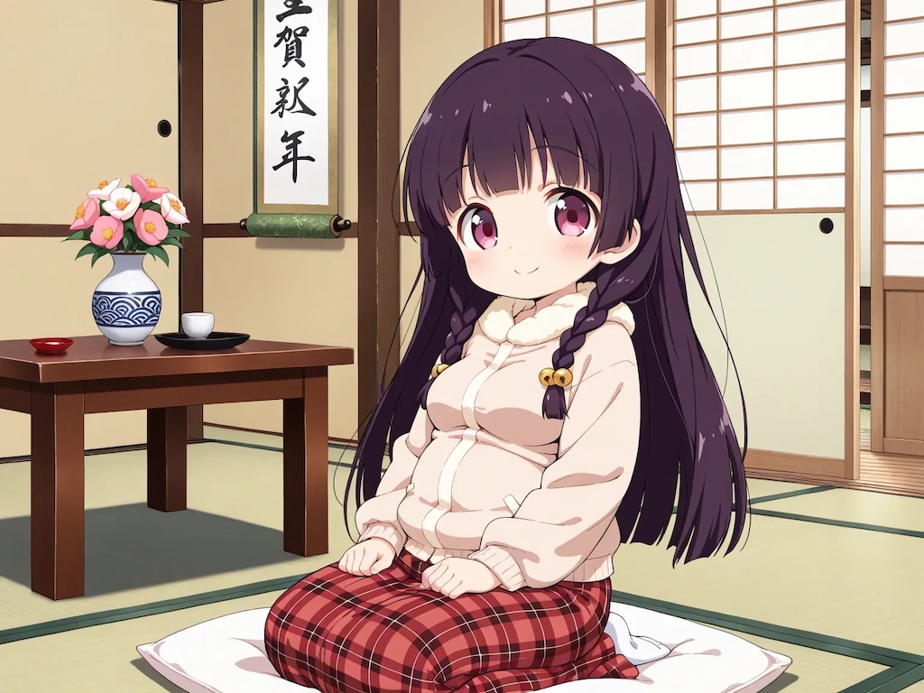 ゆうこちゃんと和室