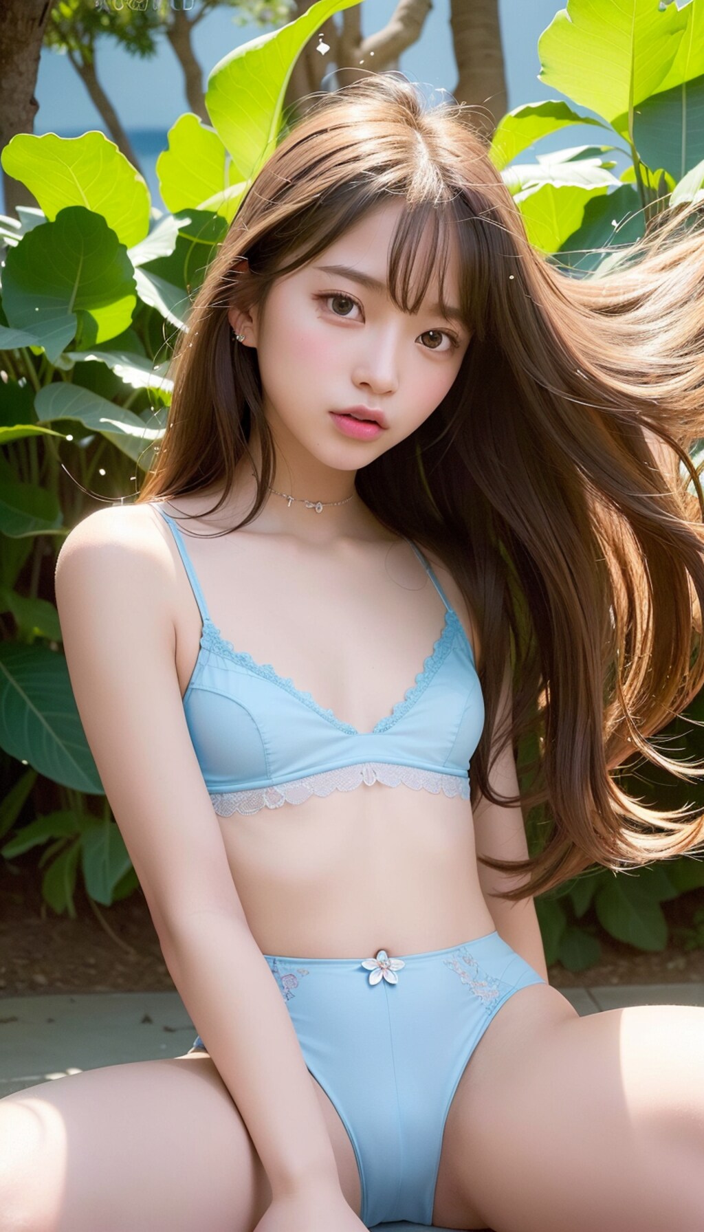 水色10
