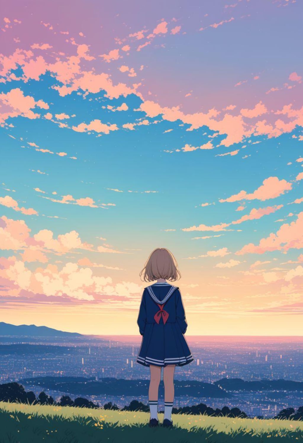 眺望絶佳(夕空)