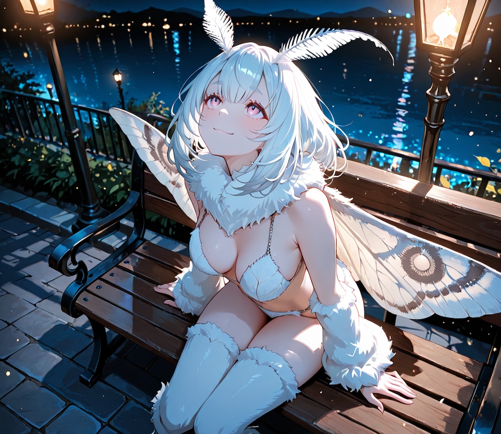 夜の灯りに魅せられて