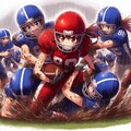 🏈泥まみれの女子アメフト 132 4枚目