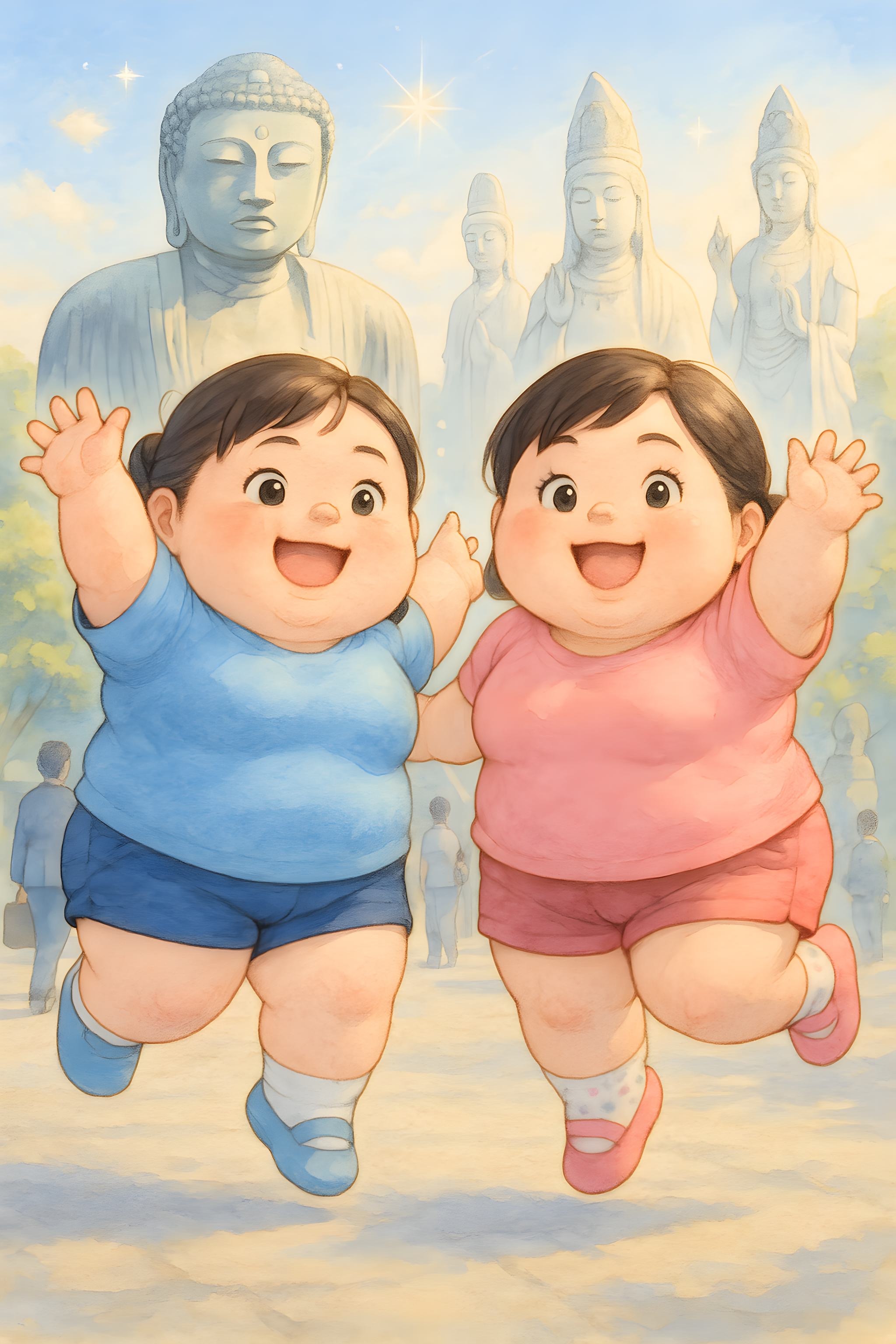 墓場供養-仏像- | の人気AIイラスト・グラビア