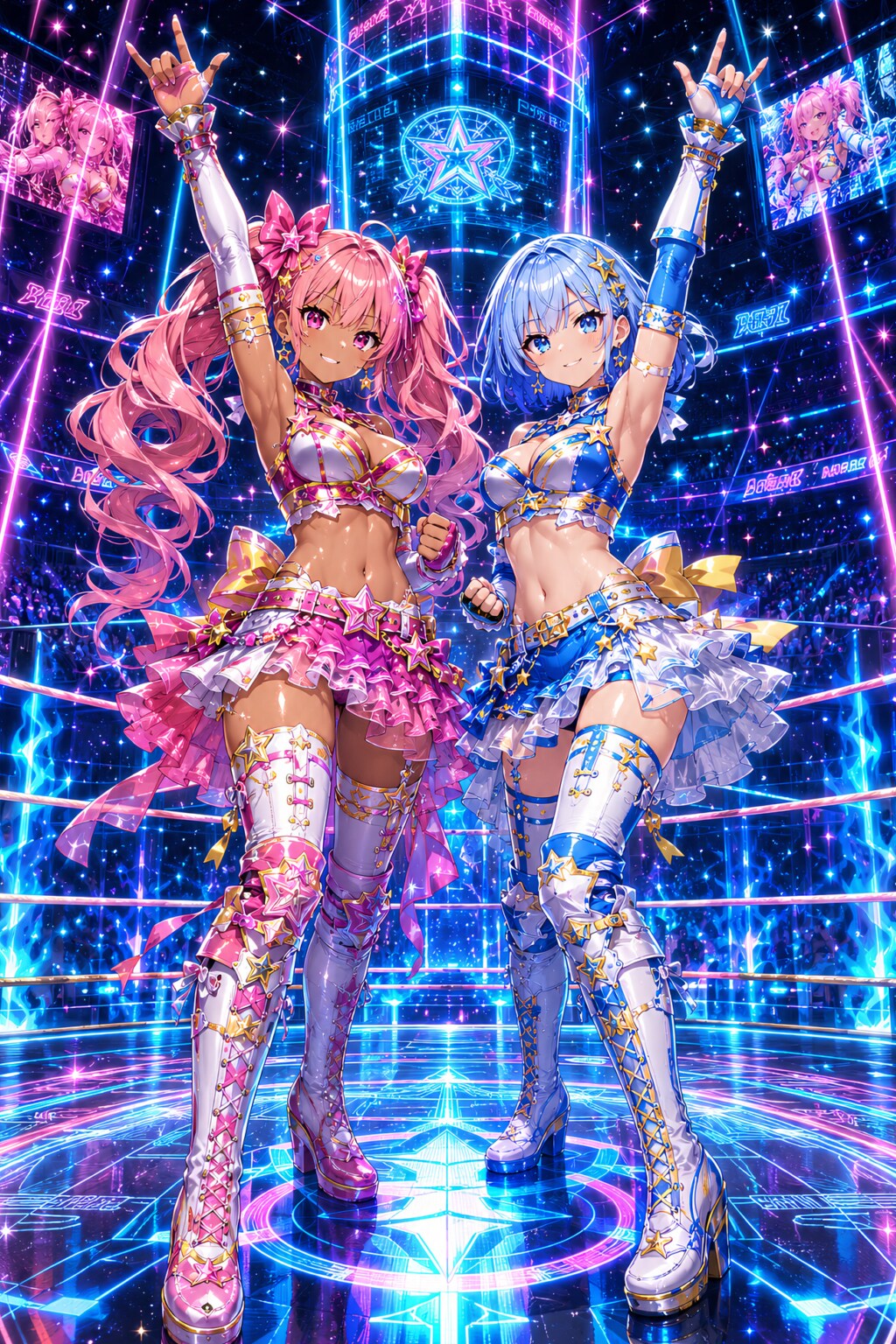 CYBER IDOL PRO‑WRESTLER