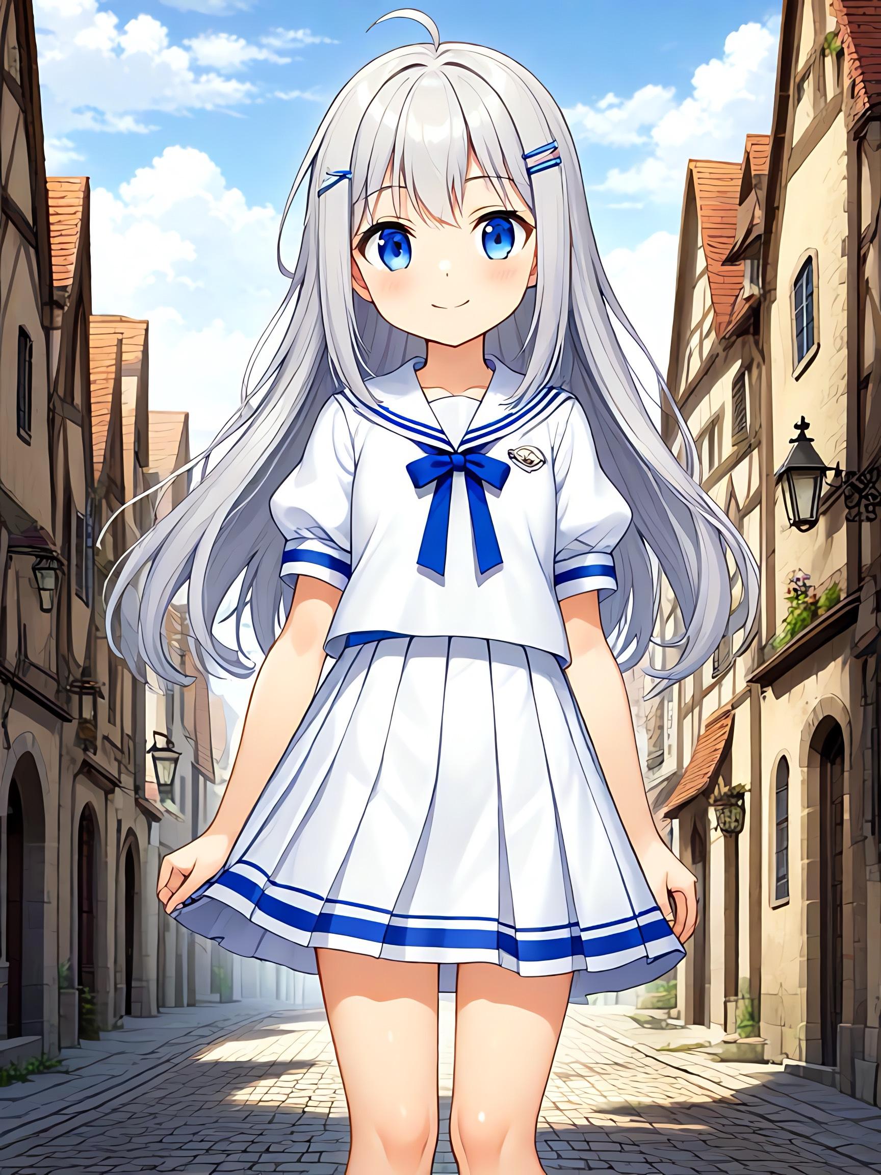 小学生はそろそろ下校時間！ | の人気AIイラスト・グラビア