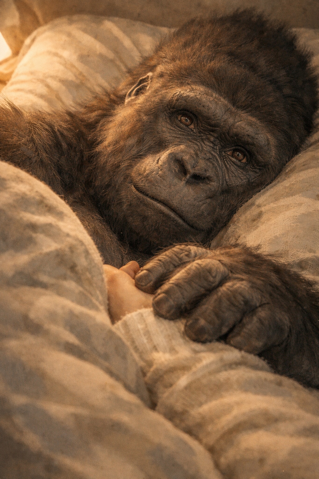 #ゴリラと添い寝なうに使っていいよ