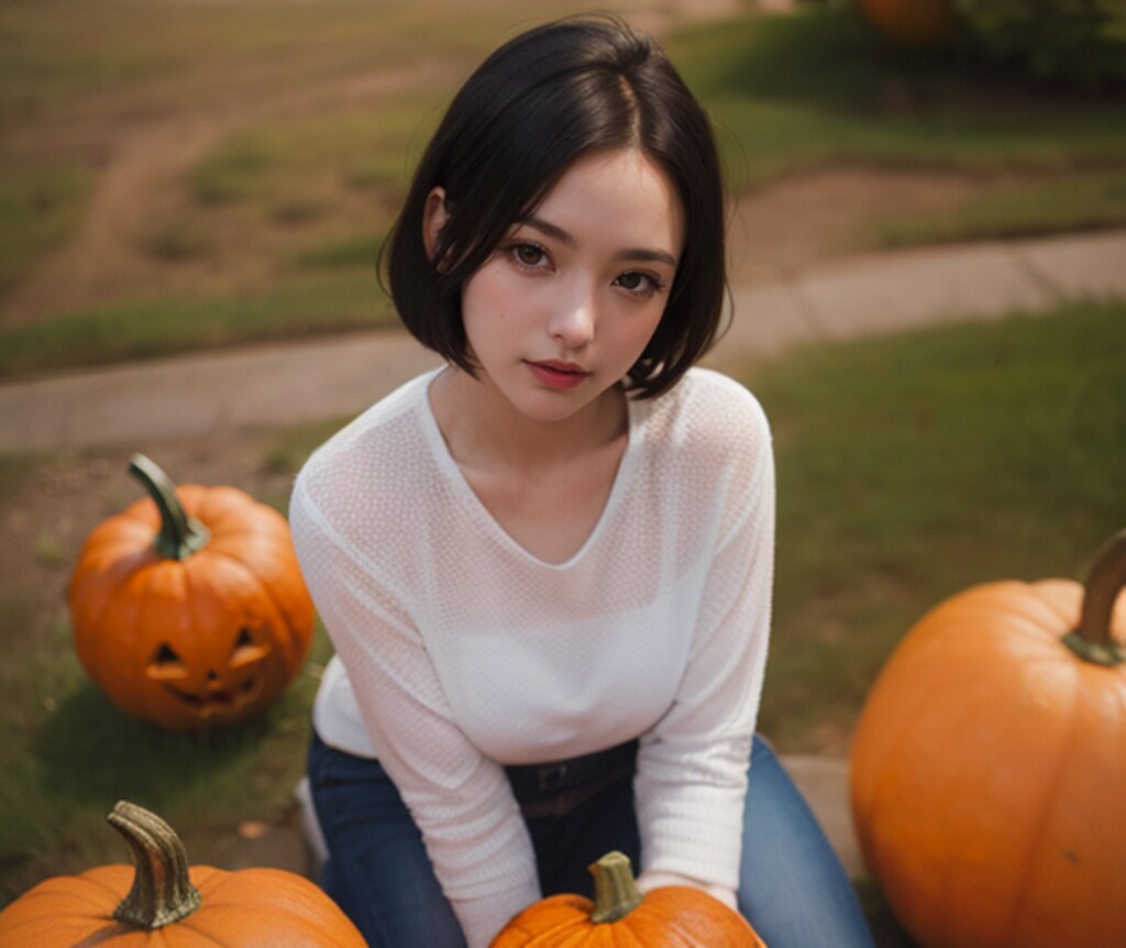 ハロウィン@AnimateDiff