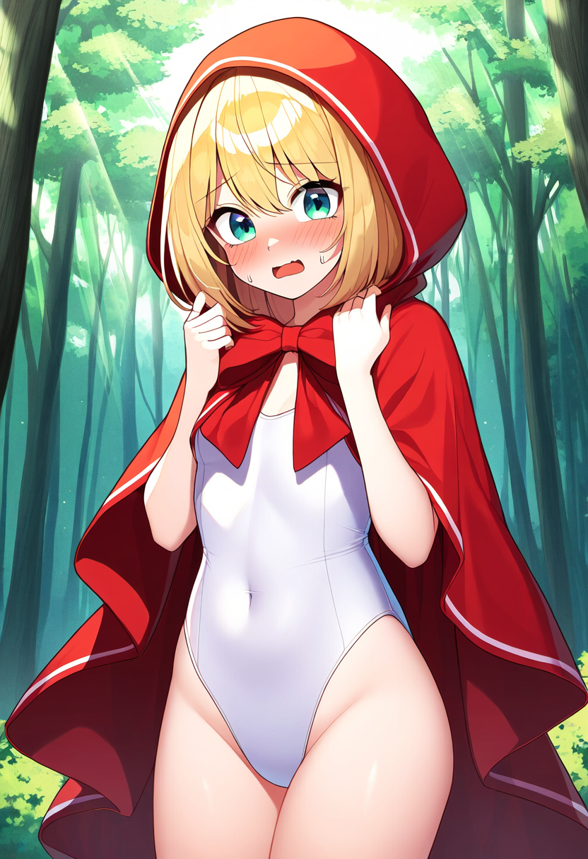 レオタード赤頭巾