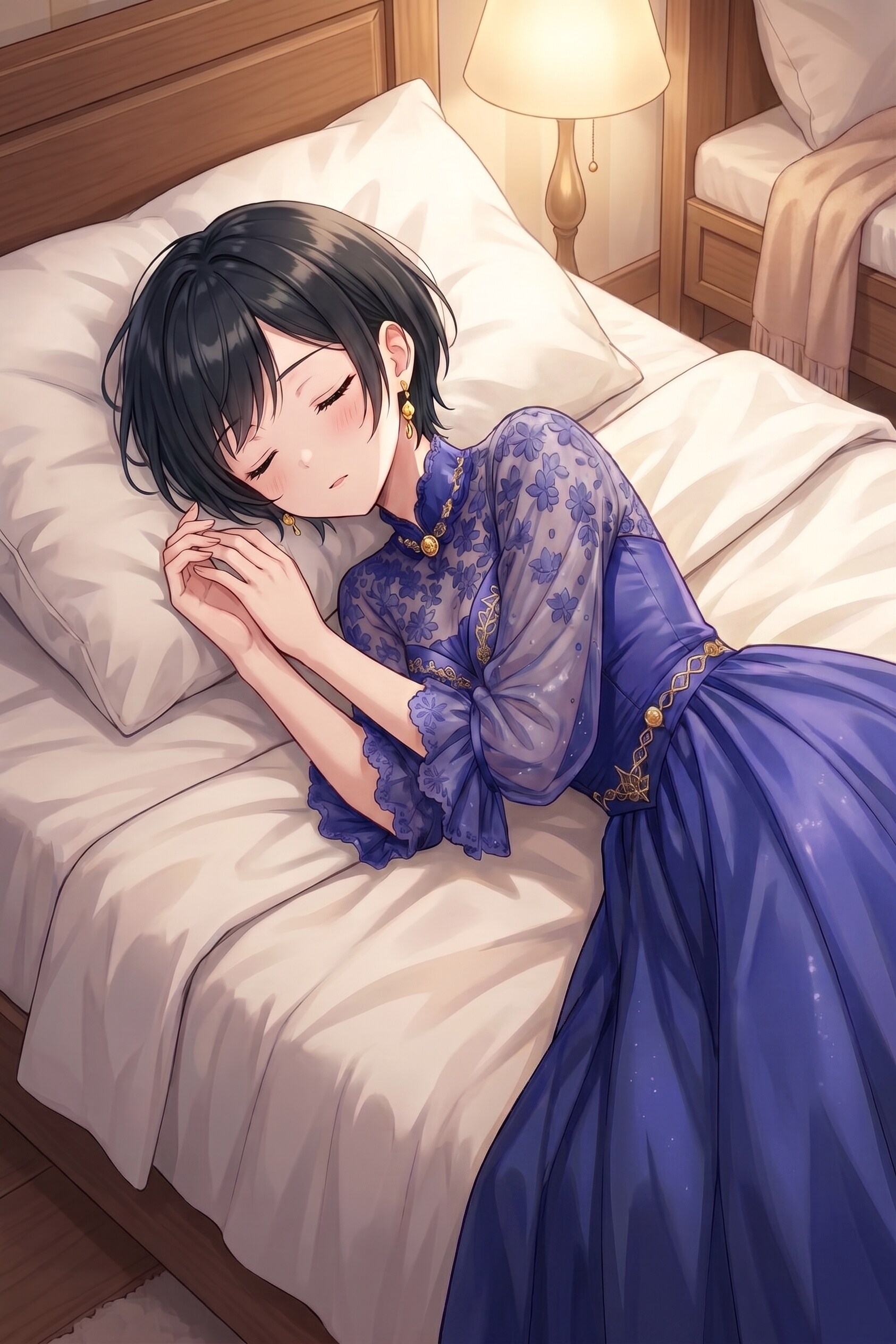 寝てる藍音ちゃん | の人気AIイラスト・グラビア