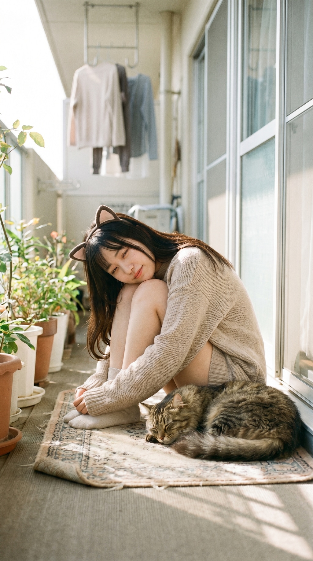 Sunlight for Two Strays