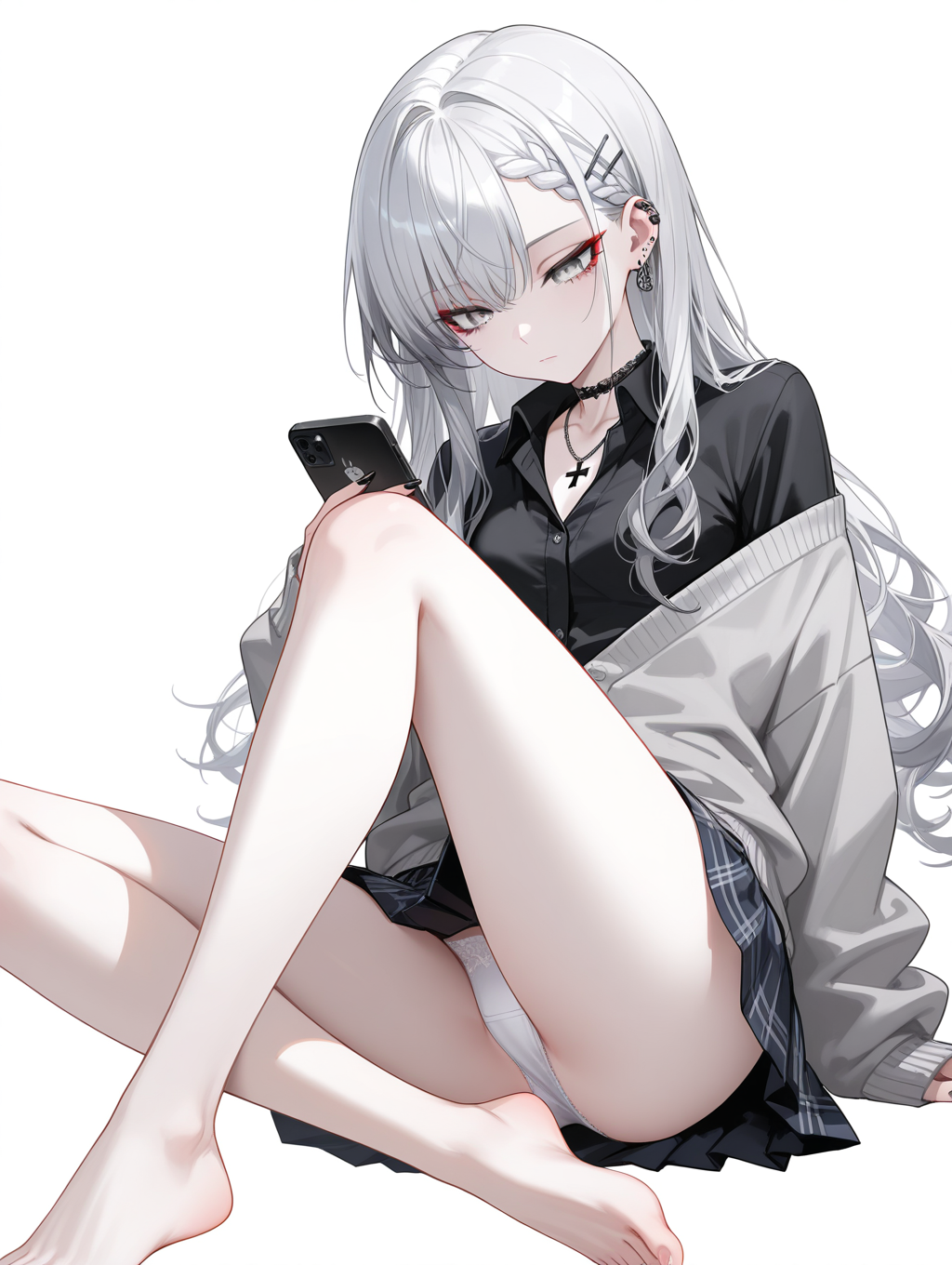 冥ちゃんがくつろいでいるだけ #パンツ