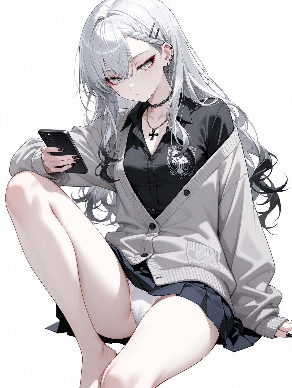 冥ちゃんがくつろいでいるだけ #パンツ