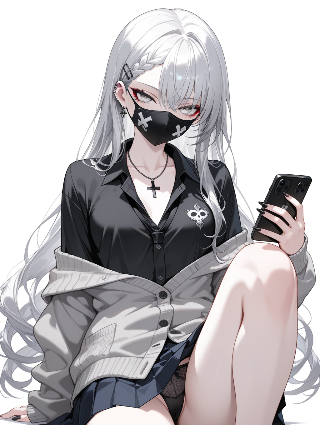 冥ちゃんがくつろいでいるだけ #パンツ