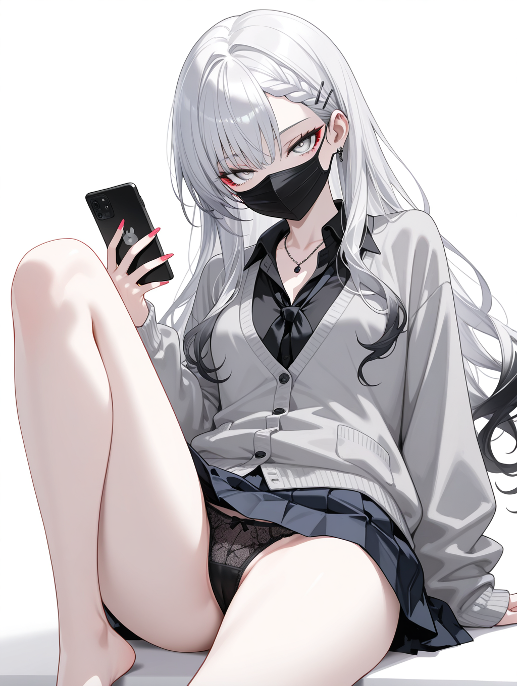 冥ちゃんがくつろいでいるだけ #パンツ
