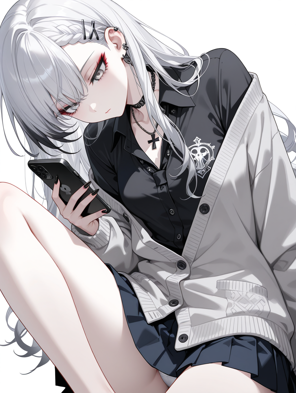 冥ちゃんがくつろいでいるだけ #パンツ