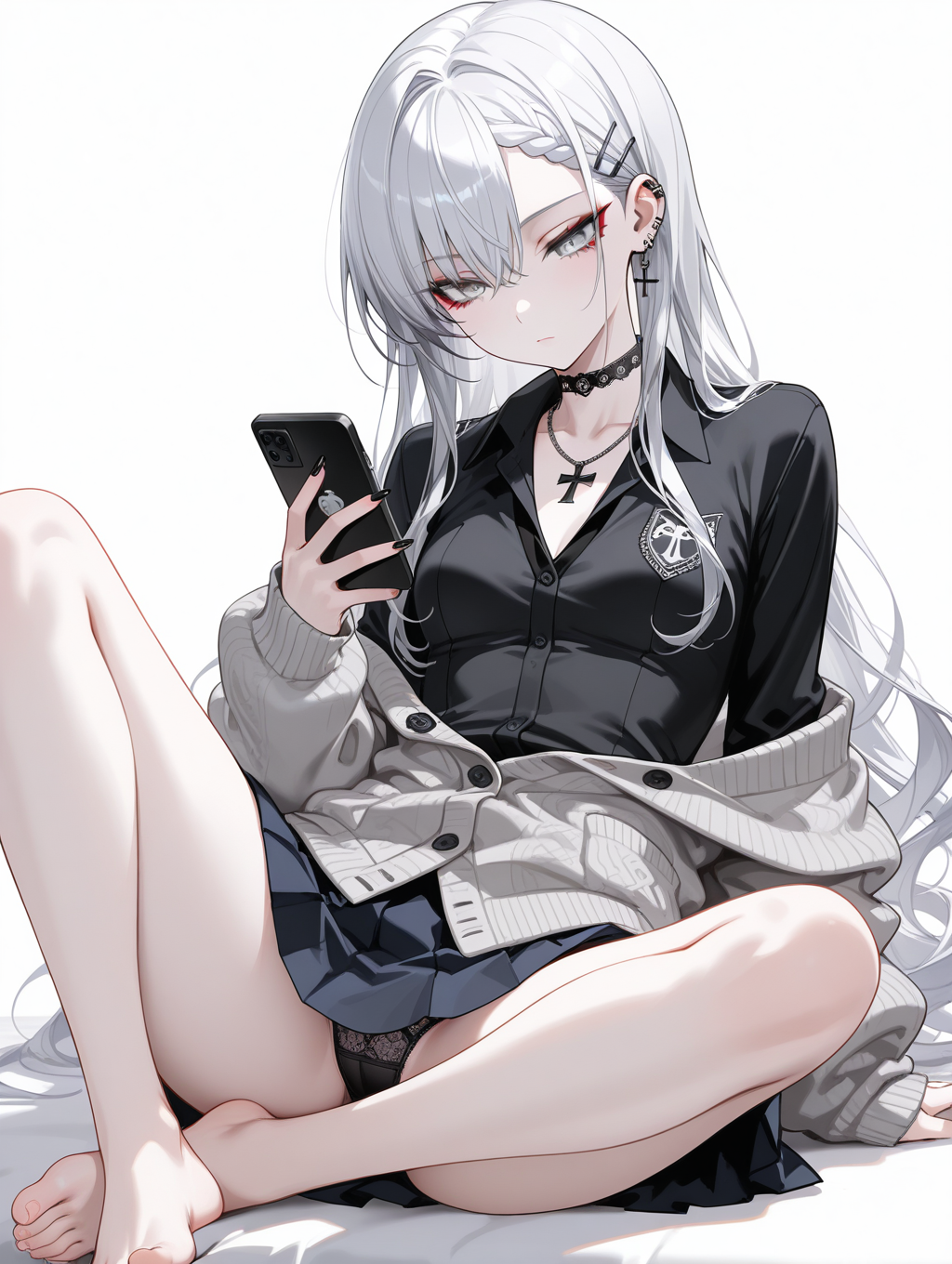 冥ちゃんがくつろいでいるだけ #パンツ
