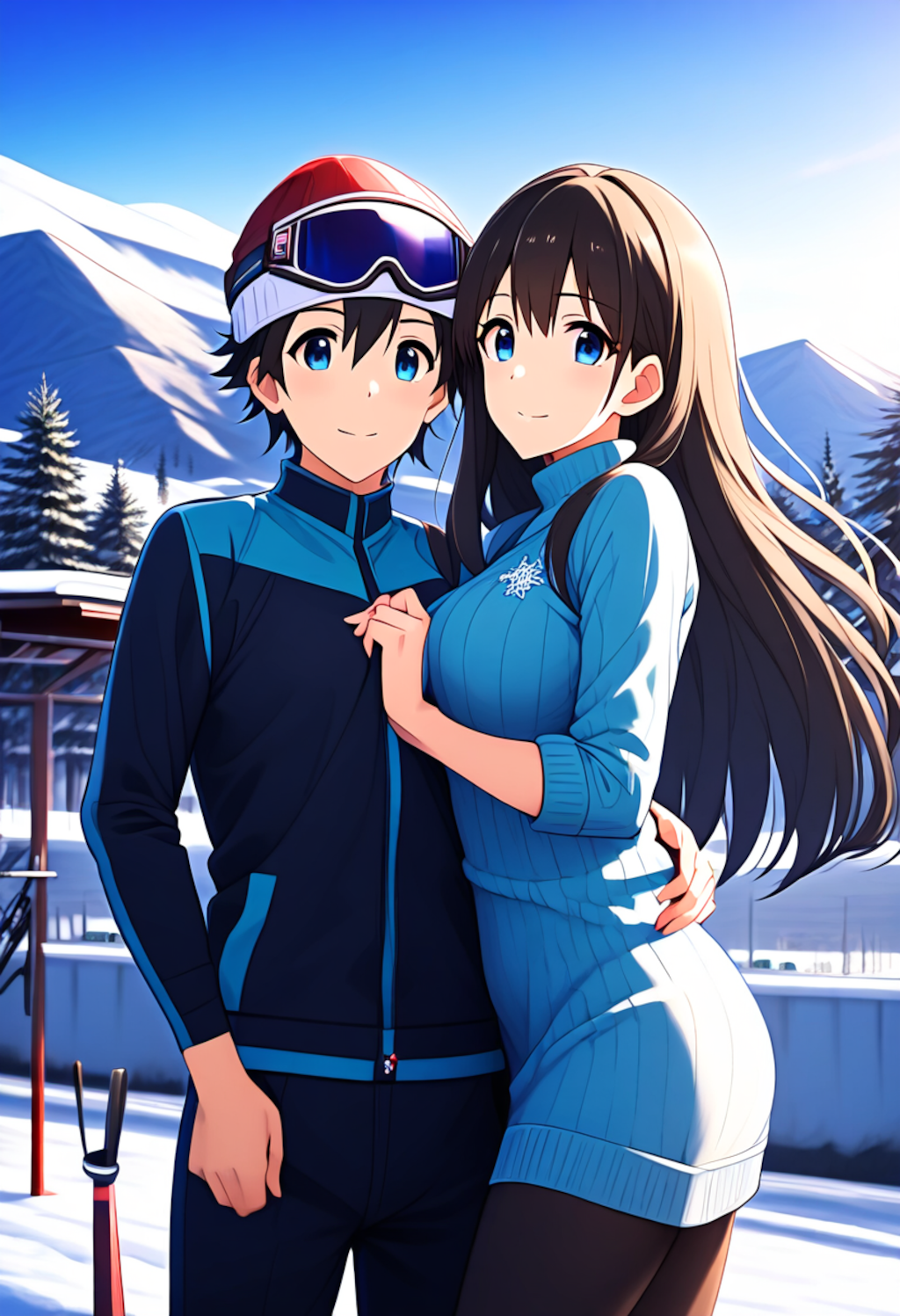 ロマンスのカップル