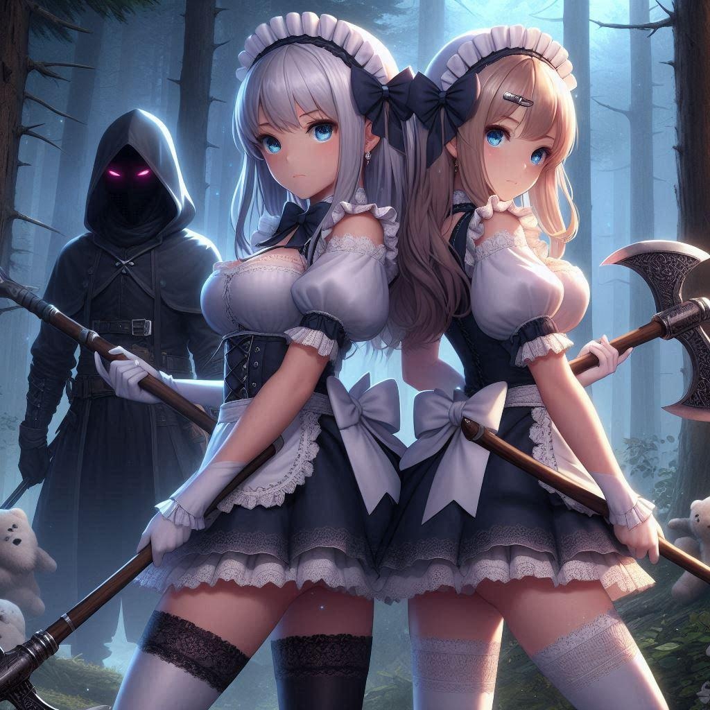 二人は相棒（メイド斧撃編）